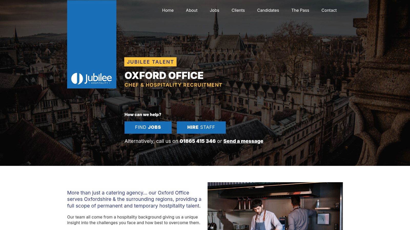Jubilee Talent, Oxford and Oxfordshire