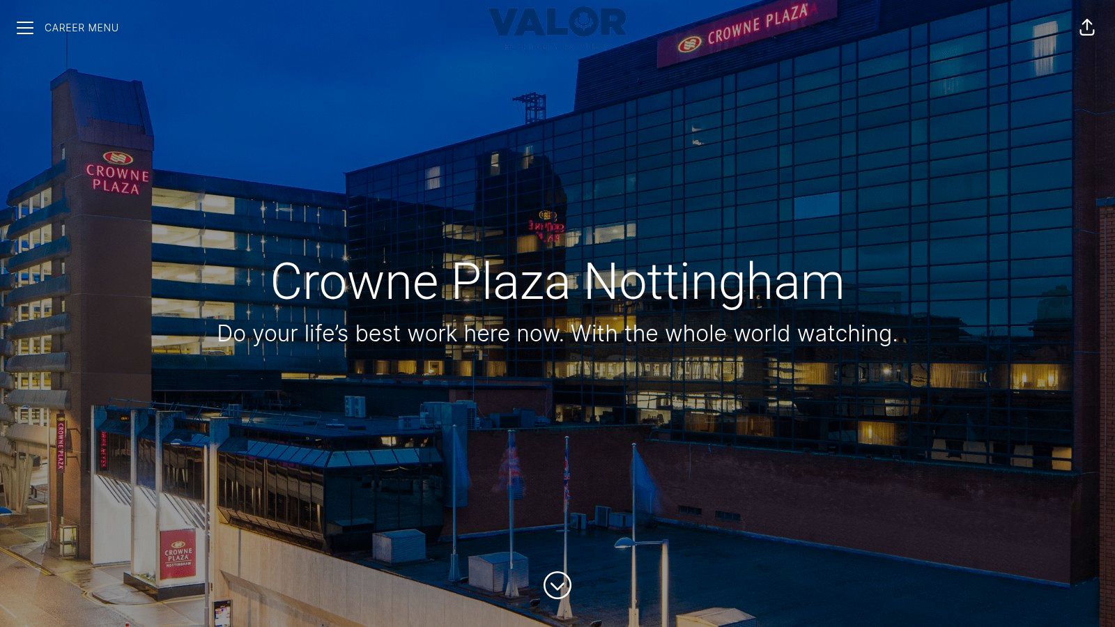 Crowne Plaza Nottingham (Valor Hospitality Europe)