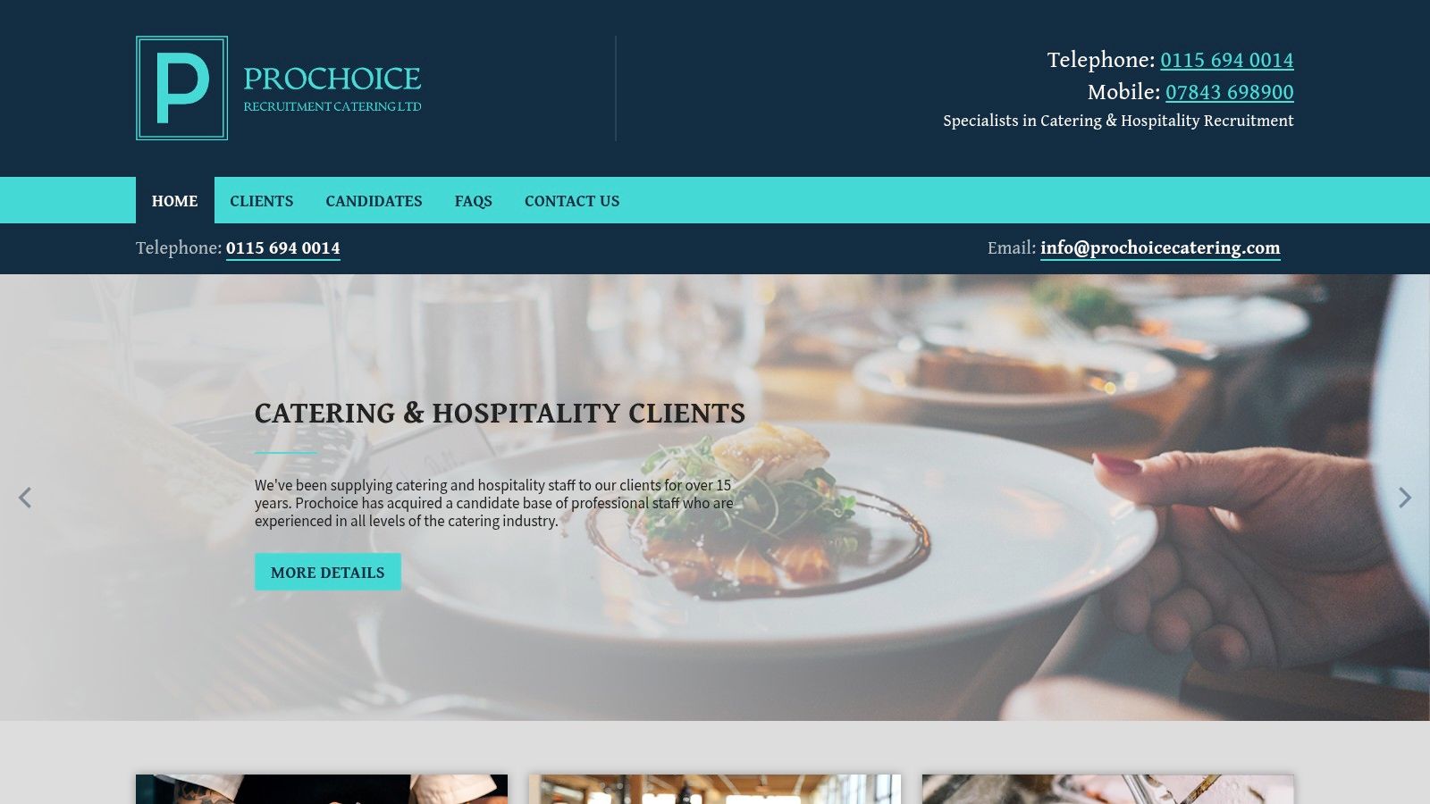 Prochoice Recruitment Catering